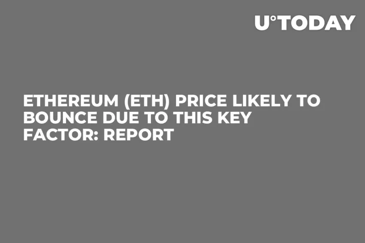 Ethereum (ETH) Price Likely to Bounce Due to This Key Factor: Report