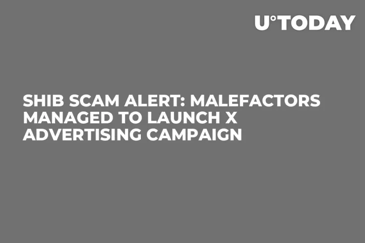 SHIB Scam Alert: Malefactors Managed to Launch X Advertising Campaign
