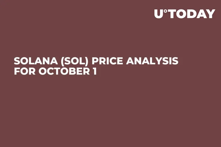 Solana (SOL) Price Analysis for October 1