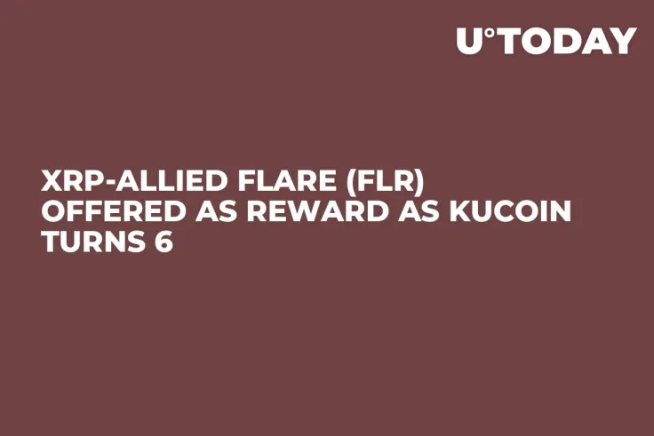 XRP-Allied Flare (FLR) Offered as Reward as KuCoin Turns 6