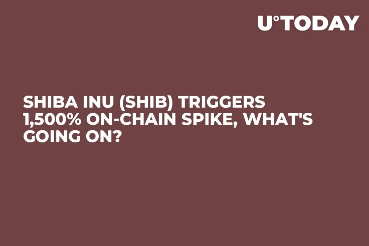 Shiba Inu (SHIB) Triggers 1,500% On-chain Spike, What's Going On?