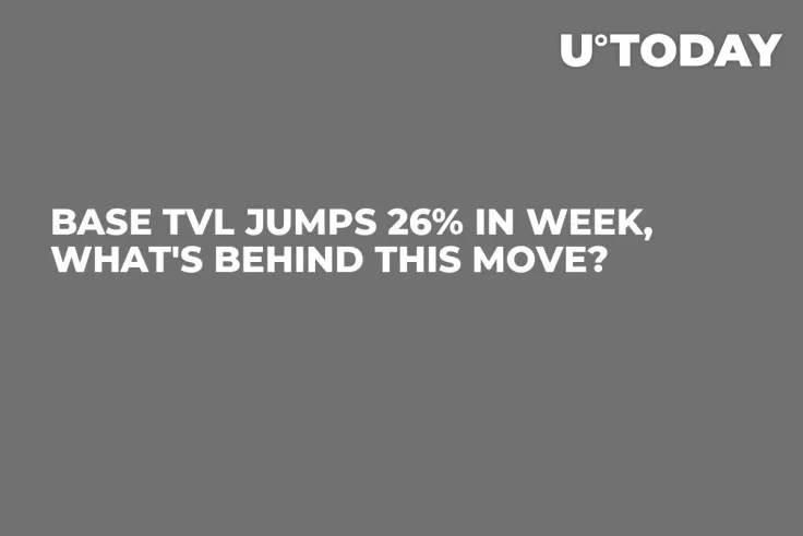 Base TVL Jumps 26% in Week, What's Behind This Move?