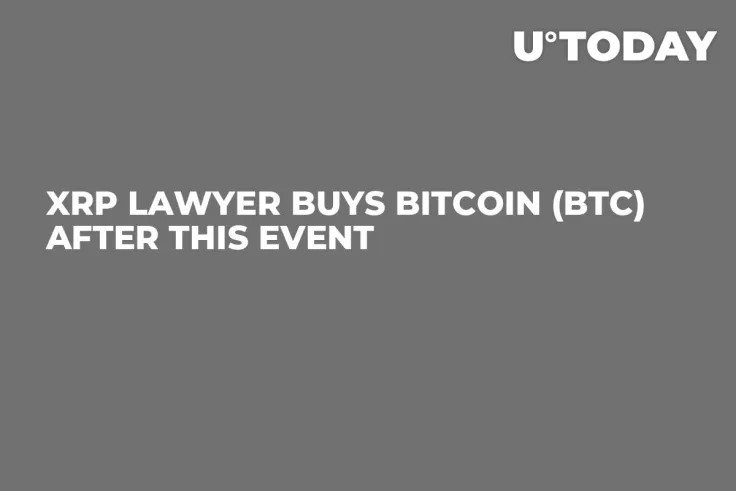 XRP Lawyer Buys Bitcoin (BTC) After This Event