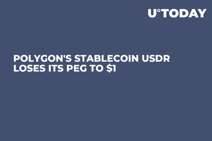 Polygon's Stablecoin USDR Loses Its Peg to $1