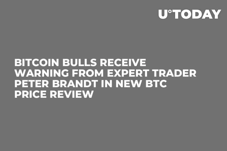 Bitcoin Bulls Receive Warning From Expert Trader Peter Brandt in New BTC Price Review