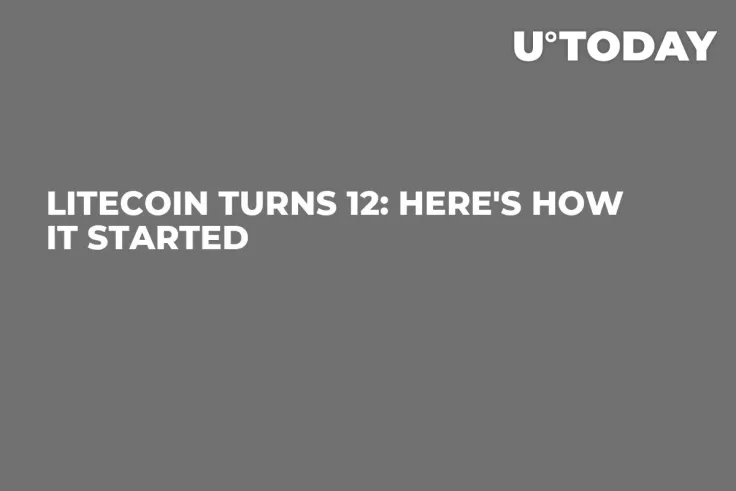 Litecoin Turns 12: Here's How It Started