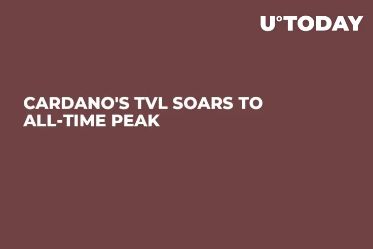 Cardano's TVL Soars to All-Time Peak