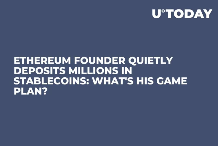 Ethereum Founder Quietly Deposits Millions in Stablecoins: What's His Game Plan?