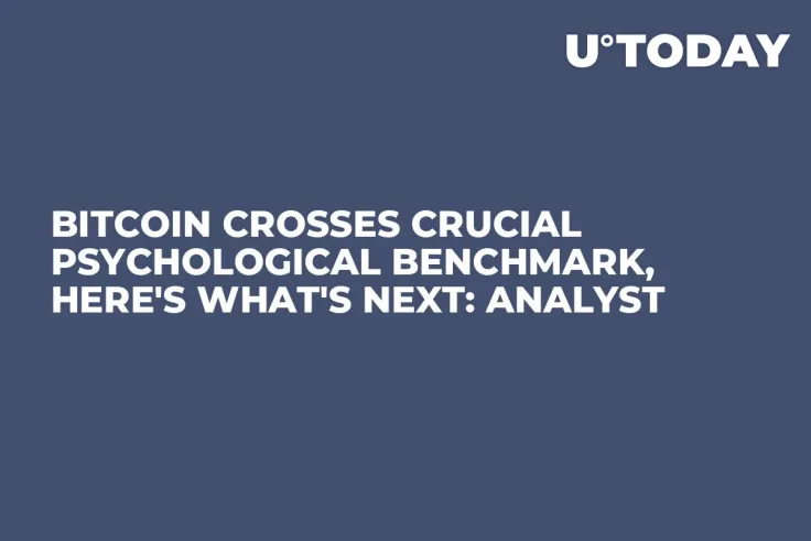 Bitcoin Crosses Crucial Psychological Benchmark, Here's What's Next: Analyst