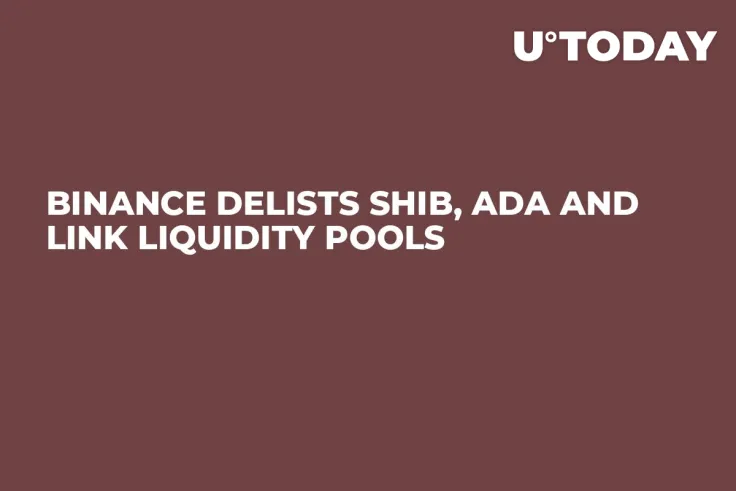 Binance Delists SHIB, ADA and LINK Liquidity Pools