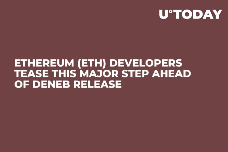 Ethereum (ETH) Developers Tease This Major Step Ahead of Deneb Release