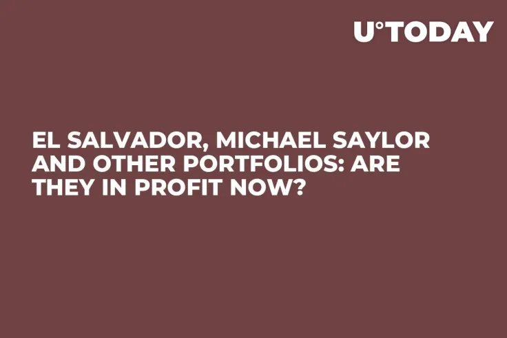 El Salvador, Michael Saylor and Other Portfolios: Are They in Profit Now?