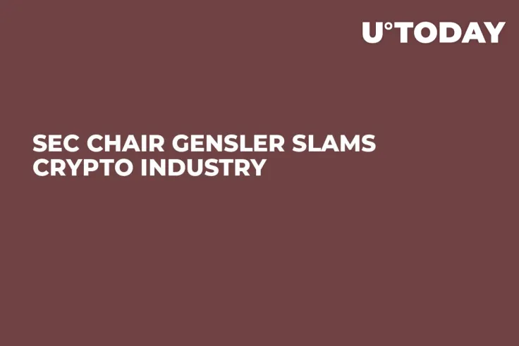 SEC Chair Gensler Slams Crypto Industry 