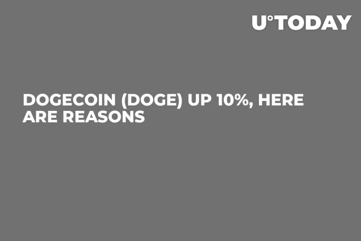Dogecoin (DOGE) up 10%, Here Are Reasons