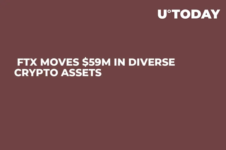  FTX Moves $59M in Diverse Crypto Assets 
