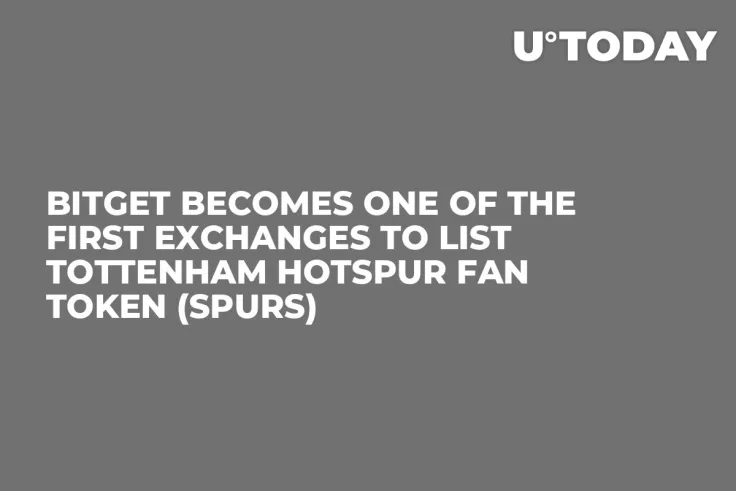 Bitget Becomes One of the First Exchanges to List Tottenham Hotspur Fan Token (SPURS)