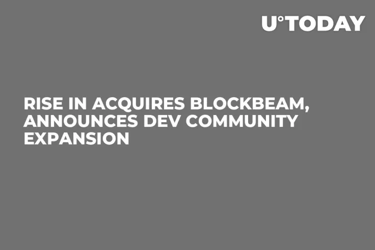 Rise In Acquires BlockBeam, Announces Dev Community Expansion 