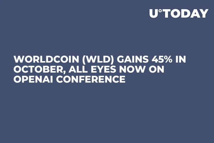 Worldcoin (WLD) Gains 45% in October, All Eyes Now on OpenAI Conference