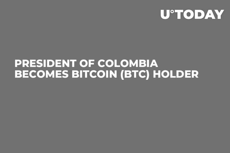 President of Colombia Becomes Bitcoin (BTC) Holder