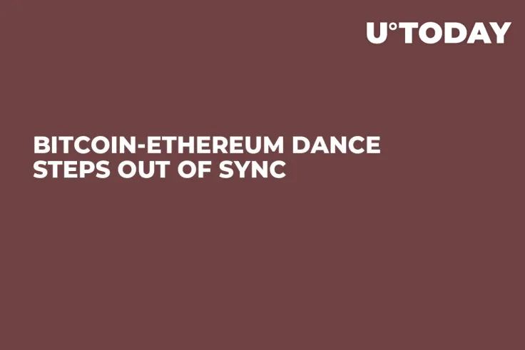 Bitcoin-Ethereum Dance Steps Out of Sync