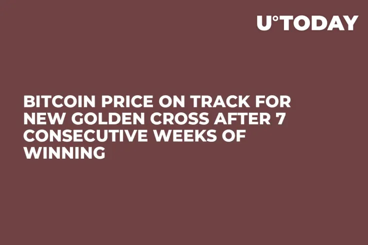 Bitcoin Price on Track for New Golden Cross After 7 Consecutive Weeks of Winning