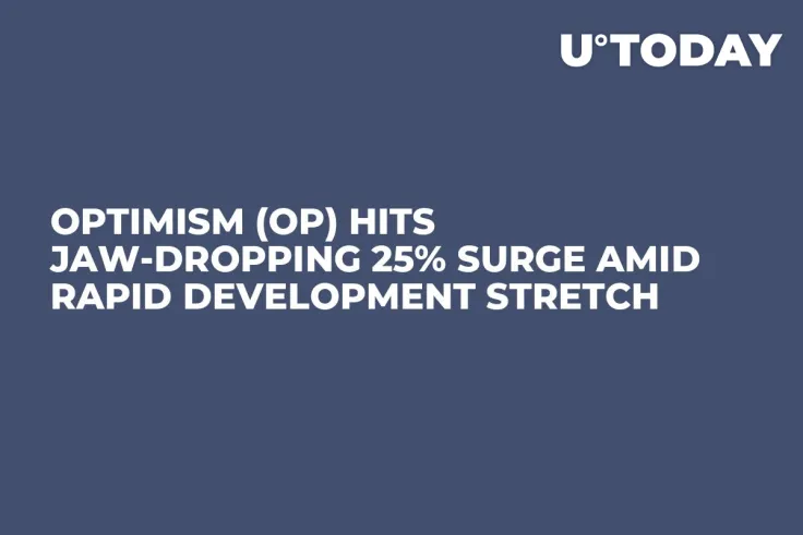 Optimism (OP) Hits Jaw-Dropping 25% Surge Amid Rapid Development Stretch
