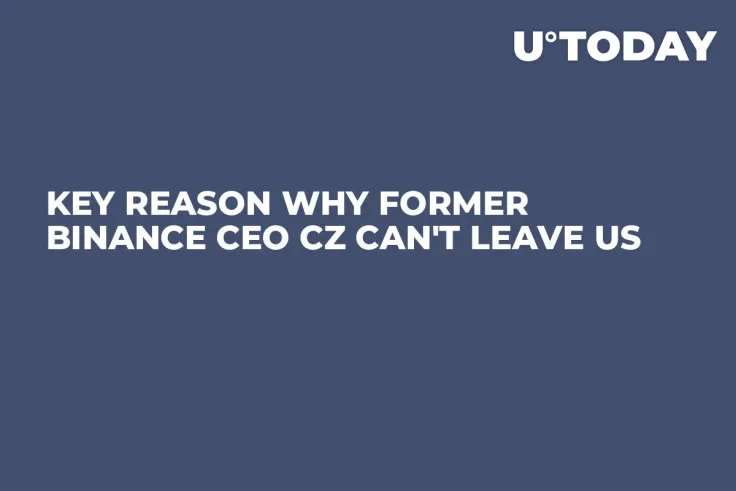 Key Reason Why Former Binance CEO CZ Can't Leave US