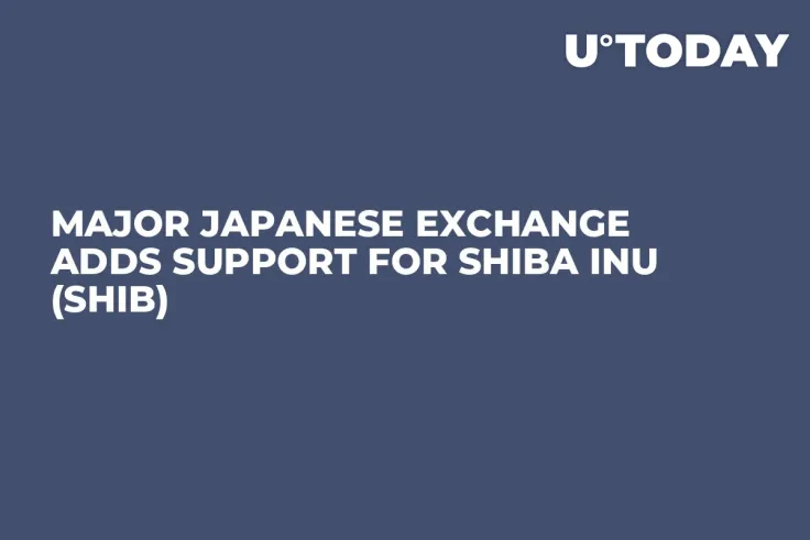 Major Japanese Exchange Adds Support for Shiba Inu (SHIB) 