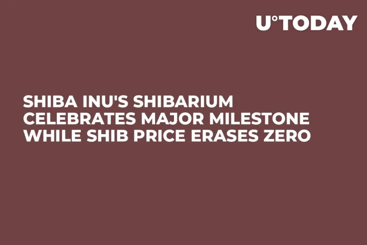 Shiba Inu's Shibarium Celebrates Major Milestone While SHIB Price Erases Zero