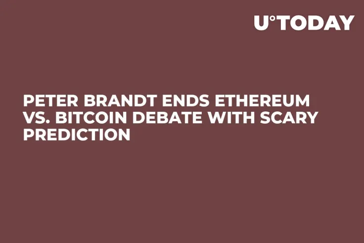 Peter Brandt Ends Ethereum vs. Bitcoin Debate With Scary Prediction