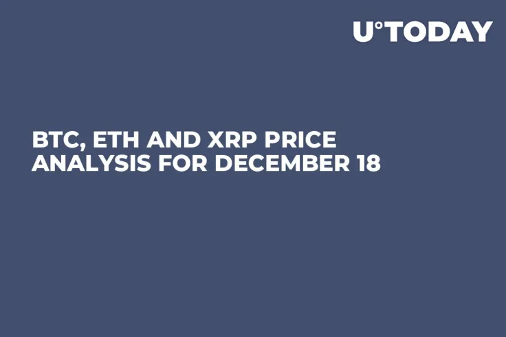 BTC, ETH and XRP Price Analysis for December 18