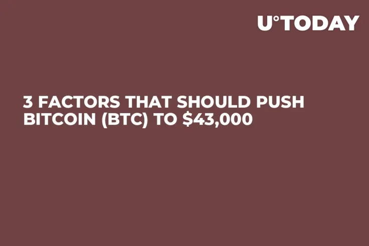 3 Factors That Should Push Bitcoin (BTC) to $43,000