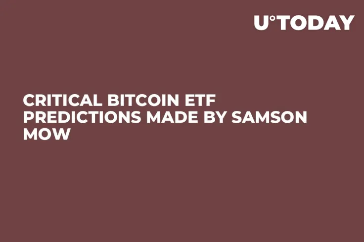 Critical Bitcoin ETF Predictions Made by Samson Mow