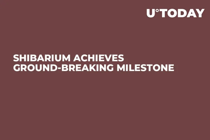 Shibarium Achieves Ground-Breaking Milestone
