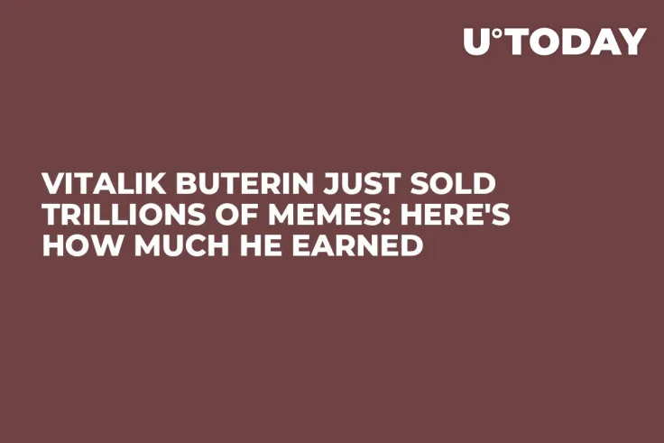 Vitalik Buterin Just Sold Trillions of Memes: Here's How Much He Earned 