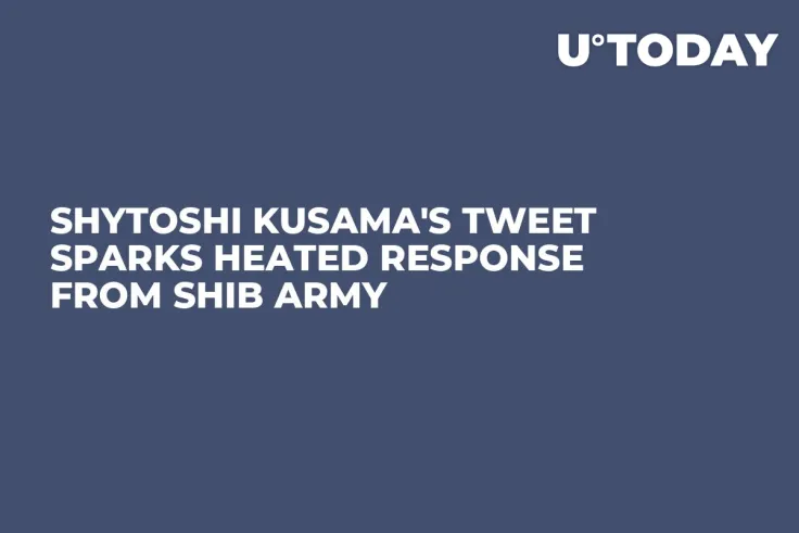 Shytoshi Kusama's Tweet Sparks Heated Response From SHIB Army