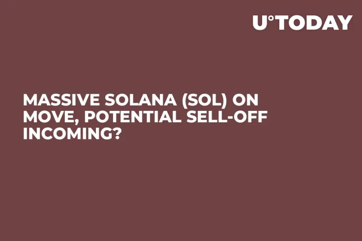 Massive Solana (SOL) on Move, Potential Sell-off Incoming?
