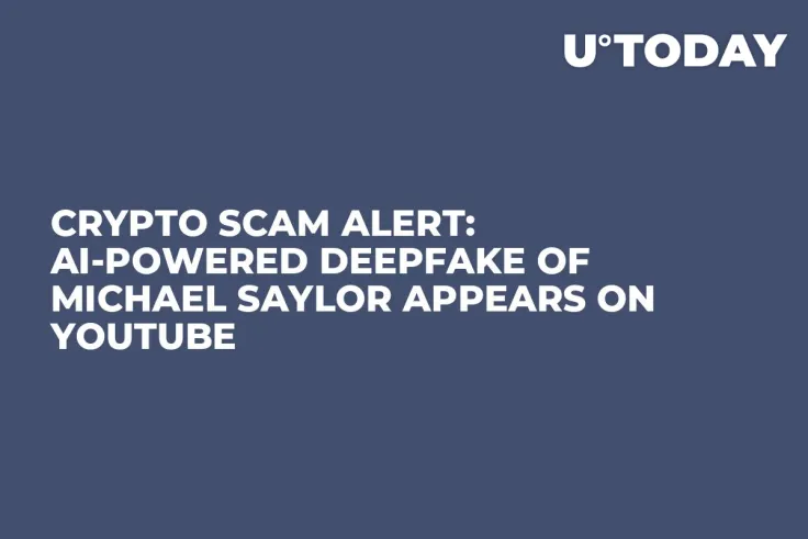 Crypto Scam Alert: AI-Powered Deepfake of Michael Saylor Appears on YouTube