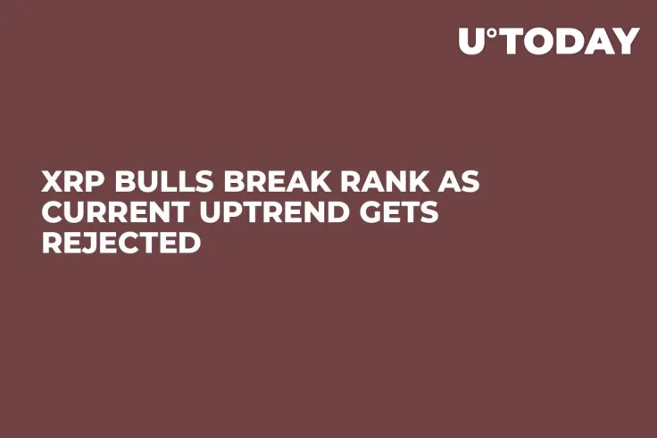 XRP Bulls Break Rank as Current Uptrend Gets Rejected
