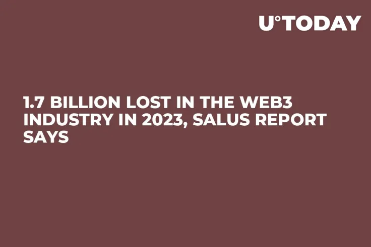 1.7 Billion Lost in the Web3 Industry in 2023, Salus Report Says