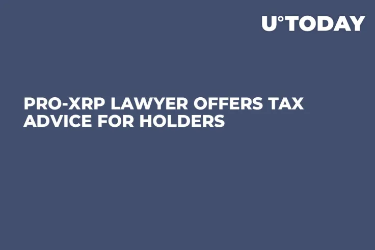 Pro-XRP Lawyer Offers Tax Advice for Holders