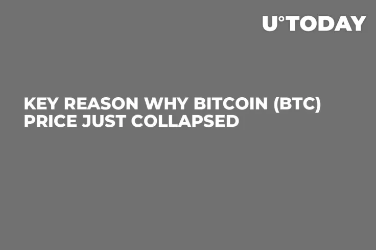 Key Reason Why Bitcoin (BTC) Price Just Collapsed