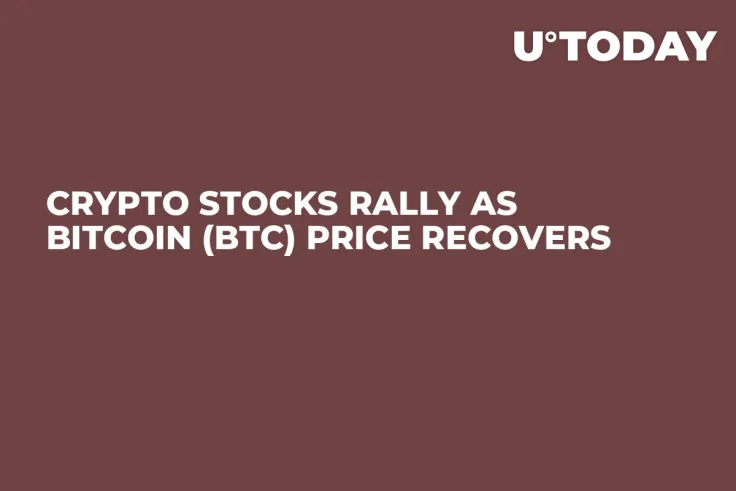 Crypto Stocks Rally as Bitcoin (BTC) Price Recovers