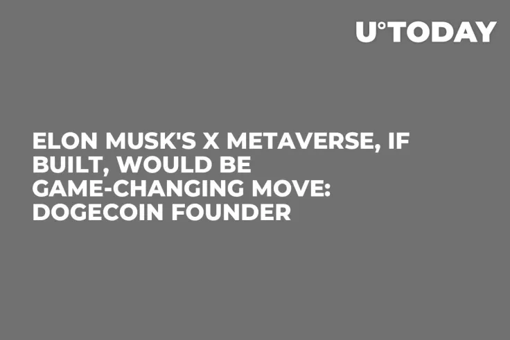 Elon Musk's X Metaverse, If Built, Would Be Game-Changing Move: Dogecoin Founder