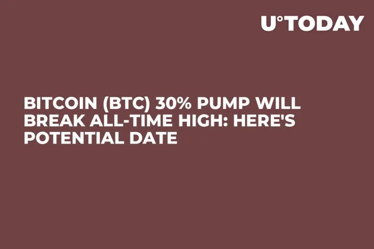 Bitcoin (BTC) 30% Pump Will Break All-Time High: Here's Potential Date