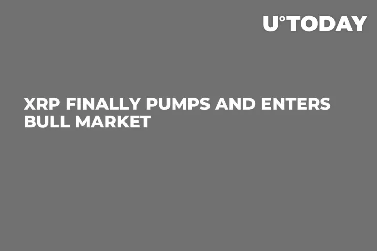 XRP Finally Pumps and Enters Bull Market