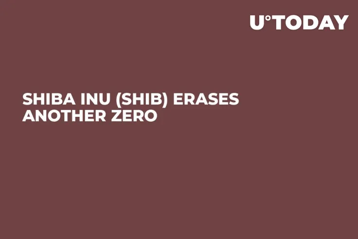 Shiba Inu (SHIB) Erases Another Zero 