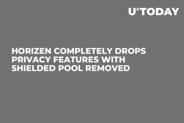 Horizen Completely Drops Privacy Features With Shielded Pool Removed