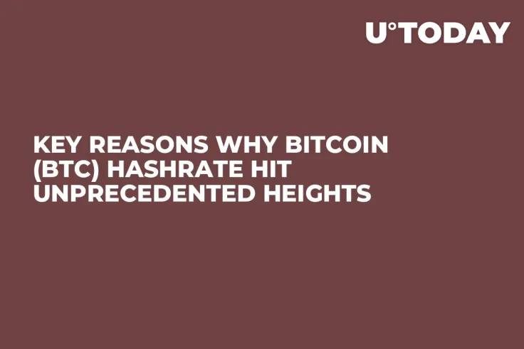 Key Reasons Why Bitcoin (BTC) Hashrate Hit Unprecedented Heights