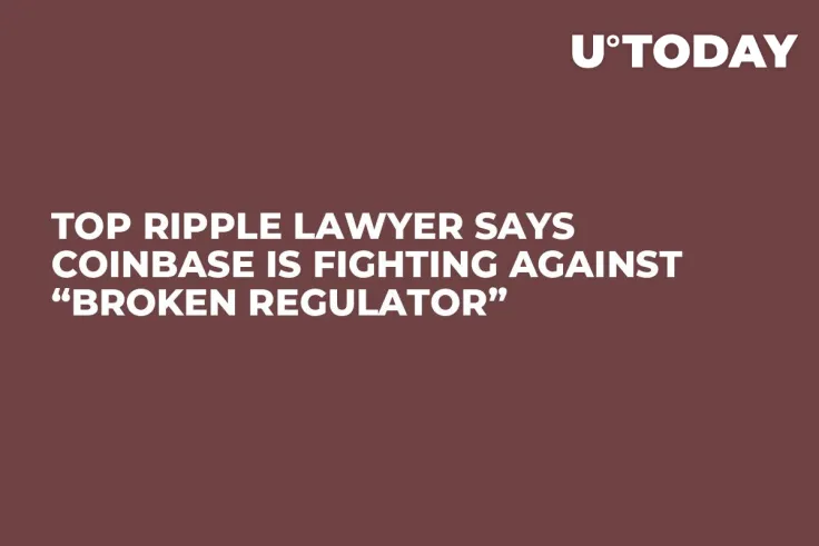 Top Ripple Lawyer Says Coinbase Is Fighting Against “Broken Regulator”
